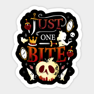 Just one Bite Sticker